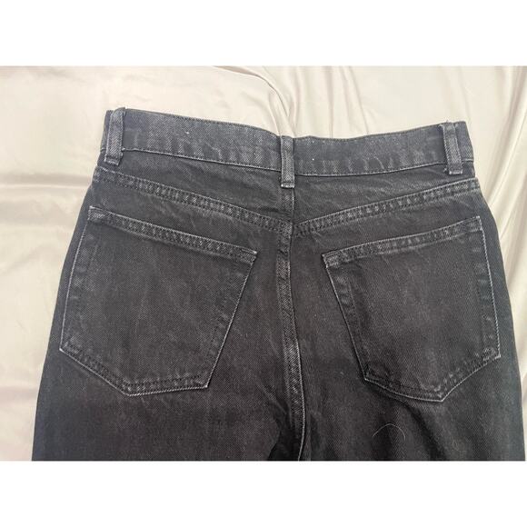 Reformation Black High-Rise Straight Leg Jeans - Size 26 (Runs Small) EUC - Picture 8 of 8